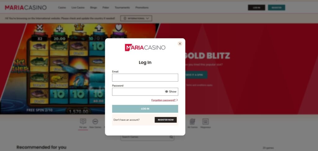 Maria Casino Login – Your Gateway to Premium Online Gaming